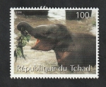 Sellos del Mundo : Africa : Chad : Elefante