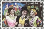 Stamps Spain -  2656 - Maestros de la zarzuela - Escena de La verbena de la paloma