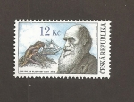 Stamps Czech Republic -  Centenatio del nacimiento de Charles Darwin