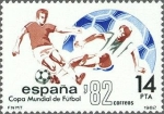 Stamps Spain -  2661 - Copa Mundial de Fútbol ESPAÑA'82 - Jugada