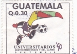 Sellos de America - Guatemala -  UNIVERSITARIOS CENTROAMERICANOS Y CARIBE 