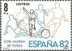 Stamps Spain -  2570 - Campeonato Mundial de Fútbol ESPAÑA'82