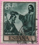 Sellos de Europa - Espaa -  Jesus coronando a San Jose