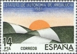 Stamps Spain -  2659 - Estatutos de Autonomía - Andalucía