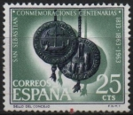 Sellos de Europa - Espaa -  Conmemoraciones centenarias d´San Sebastian (Sellos d´l´Ciudad)