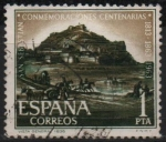 Sellos de Europa - Espaa -  Conmemoraciones centenarias d´San Sebastian (Vista General)