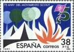 Stamps Spain -  2716 - Grandes efemérides - 75 aniversario del movimiento Scout