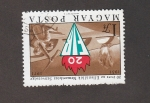 Stamps Hungary -  XX Aniv. de la Federación Internacional de Resistentes