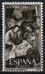 Stamps Spain -  Navidad (Nacimiento 1964)