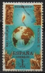 Stamps Spain -  Clausura d´Concilio Ecumenico Vaticano II