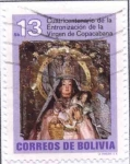 Sellos del Mundo : America : Bolivia : Cuatricentenario de la entronizacion de la virgen de Copacabana