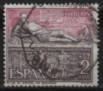 Stamps Spain -  El Doncel, Catedral de Siguenza ( Guadalajara)