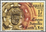 Stamps Spain -  2741 - Estatutos de Autonomía - Castilla y León
