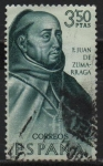 Stamps Spain -  Fry Juan d´Zumarraga