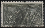 Stamps Spain -  Año Santo Compostelano (Arqueta d´Carlomagno, Aquisgran Alemania)