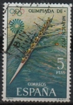 Stamps Spain -  XX Juegos Olimpicos en Munich (Remo)