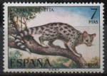 Sellos del Mundo : Europa : Espaa : Fauna hispanica (Gineta)