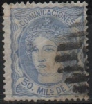 Stamps Spain -  Alegoria