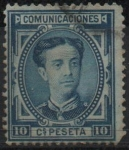 Stamps Spain -  Alfonso XII