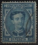 Stamps Spain -  Alfonso XII