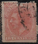 Stamps Spain -  Alfonso XII