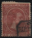 Stamps Spain -  Alfonso XIII