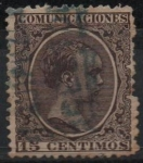 Stamps Spain -  Alfonso XIII