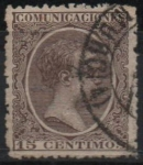 Stamps Spain -  Alfonso XIII