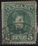 Stamps Spain -  Alfonso XIII