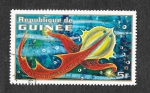 Sellos de Africa - Guinea -  593 - Pez