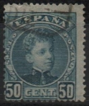 Stamps Spain -  Alfonso XIII