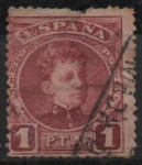 Stamps Spain -  Alfonso XIII