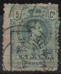 Stamps Spain -  Alfonso XIII