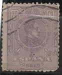 Stamps Spain -  Alfonso XIII