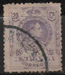 Stamps Spain -  Alfonso XIII