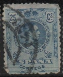 Stamps Spain -  Alfonso XIII