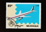 Sellos de America - Nicaragua -  Avión supersónico