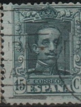 Stamps Spain -  Alfonso XIII