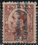 Stamps Spain -  Alfonso XIII