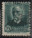 Stamps Spain -  Nicolas Salmeron