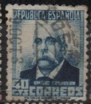 Stamps Spain -  Emilio Castelar