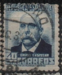 Stamps Spain -  Emilio Castelar