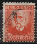 Stamps Spain -  Nicolas Salmeron