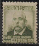 Stamps Spain -  Emilio Castelar