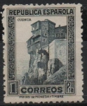 Stamps Spain -  Casas Colgadas (Cuenca)