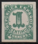 Stamps Spain -  Cifras