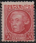 Stamps Spain -  Gaspar Menchor d´Jovenllanos