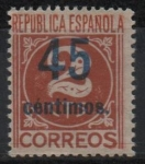 Stamps Spain -  Cifras