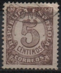 Stamps Spain -  Cifras