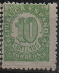 Stamps Spain -  Cifras